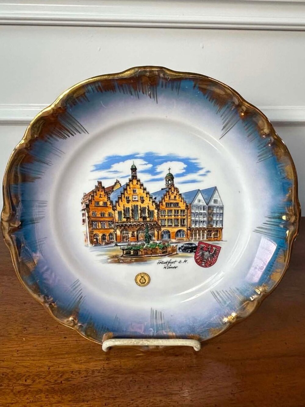 Johann Haviland Frankfurt am Main collector plate